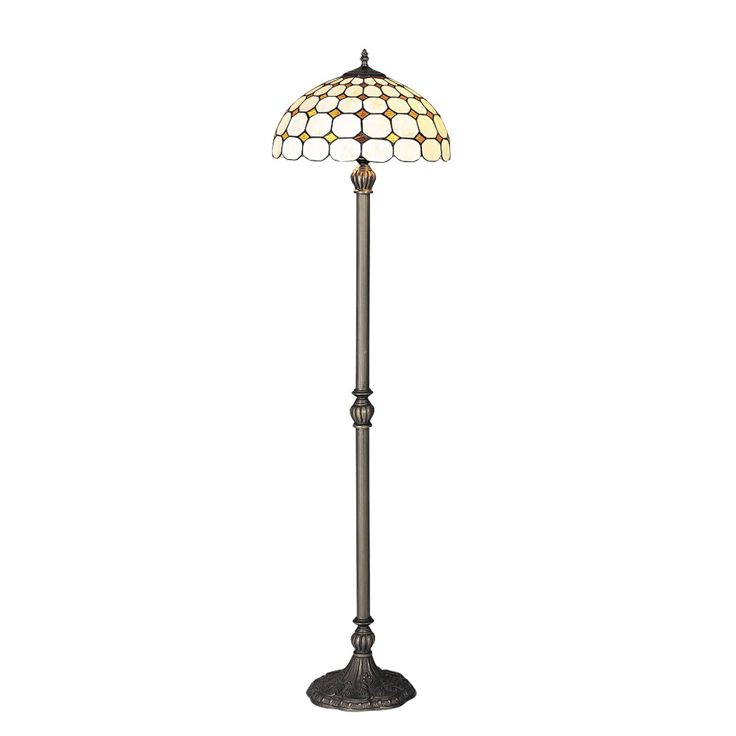 Stojací pokojová lampa Tiffany MARVEL - 8078 - Rabalux