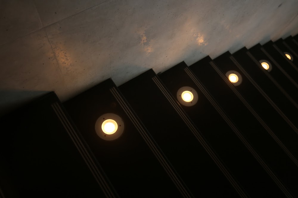 podlahová svítidla schodiště