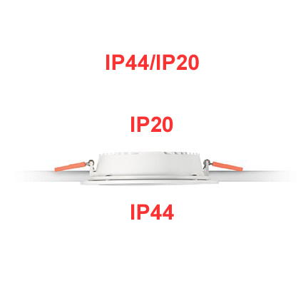podhledová svítidla do koupelny IP44/IP20